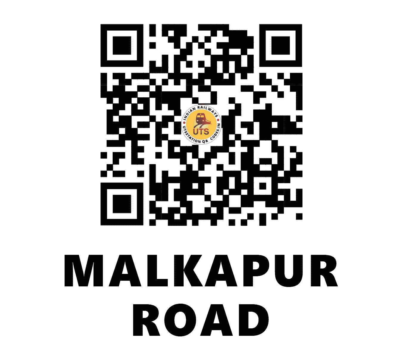 UTS QR Code for MALKAPUR ROAD - MALK - CR (MADHYA PRADESH)